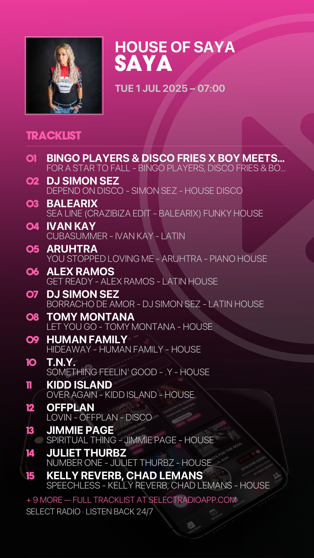 Tracklist Story Preview
