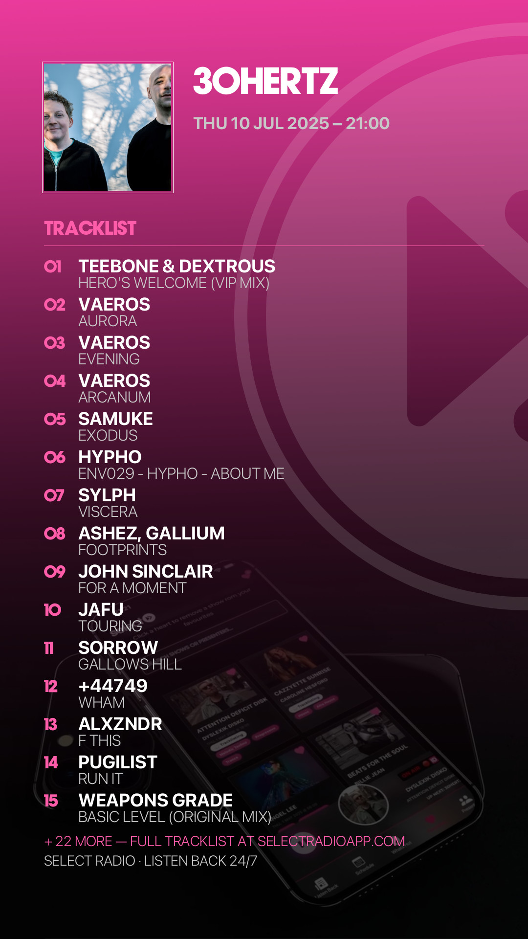 Tracklist Story Preview