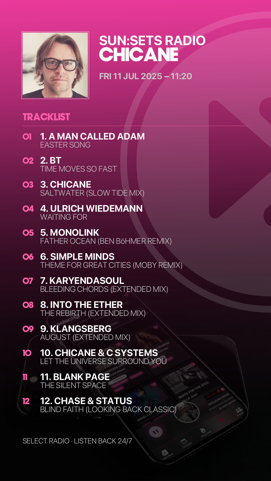 Tracklist Story Preview