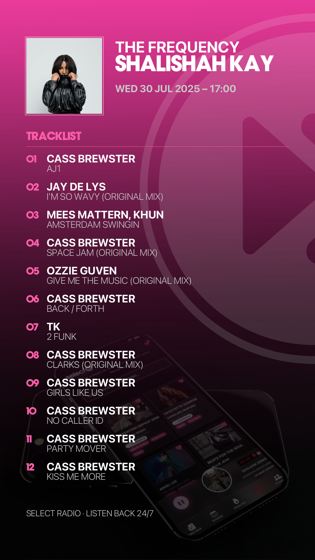 Tracklist Story Preview