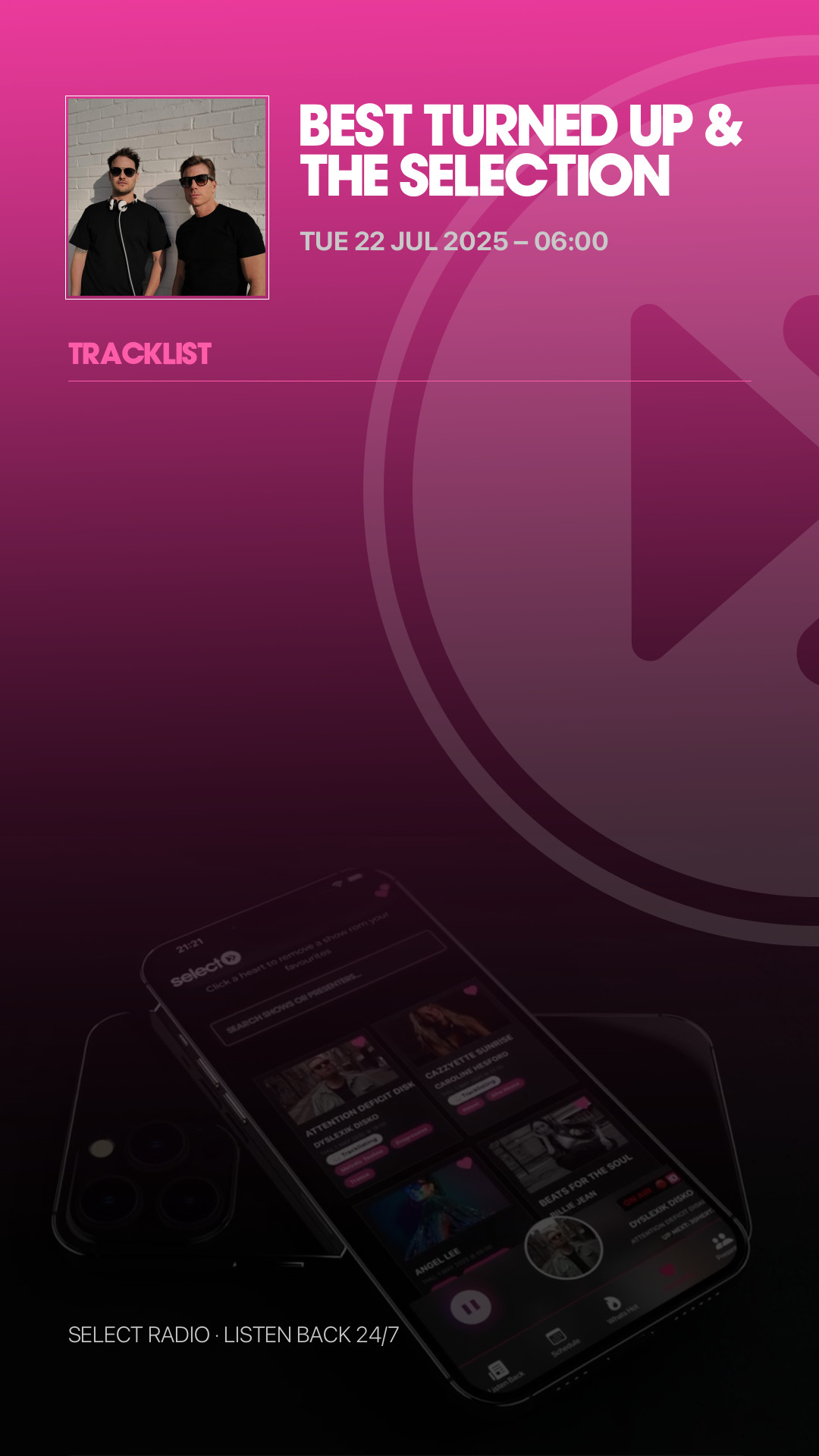 Tracklist Story Preview