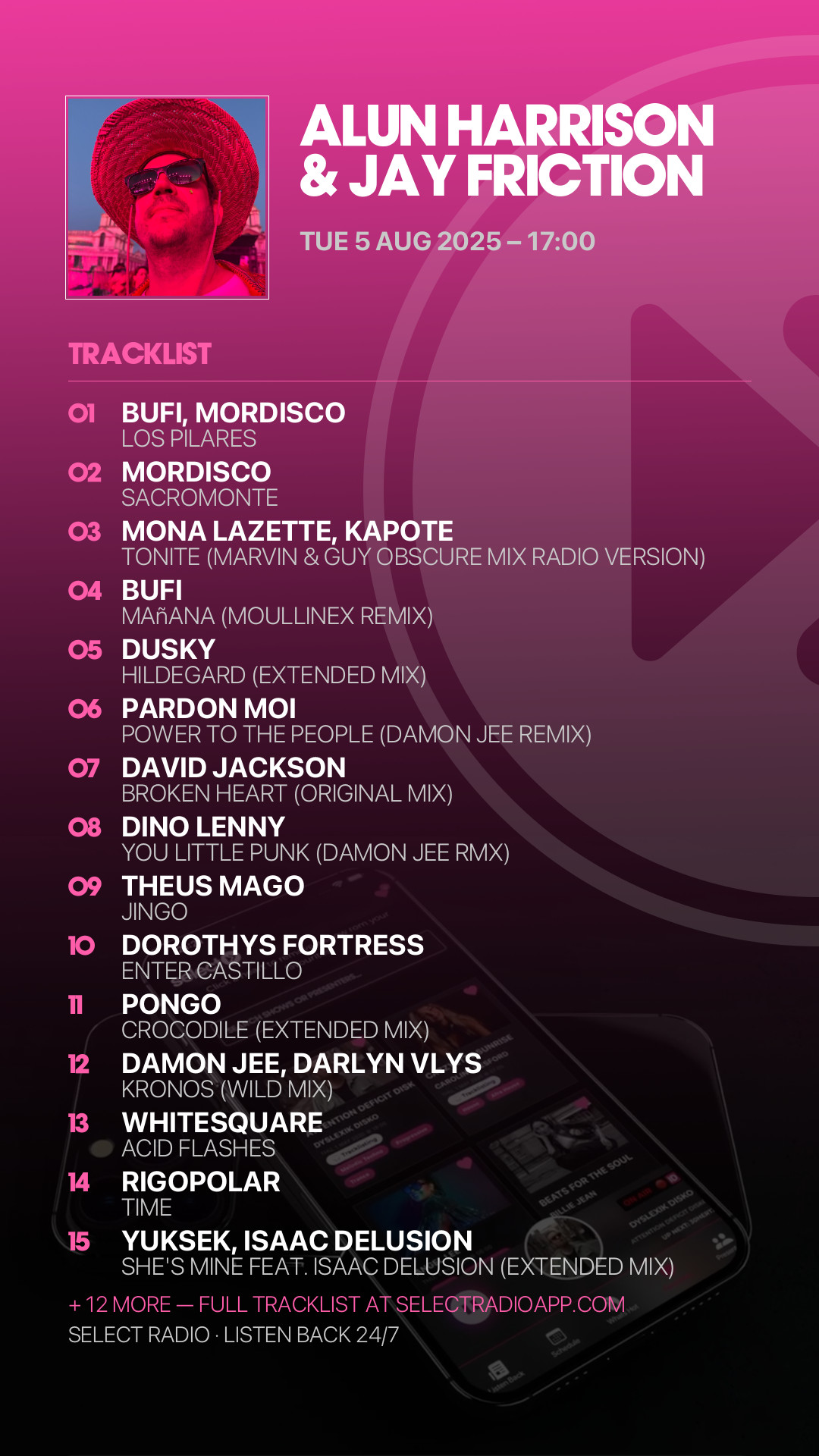 Tracklist Story Preview