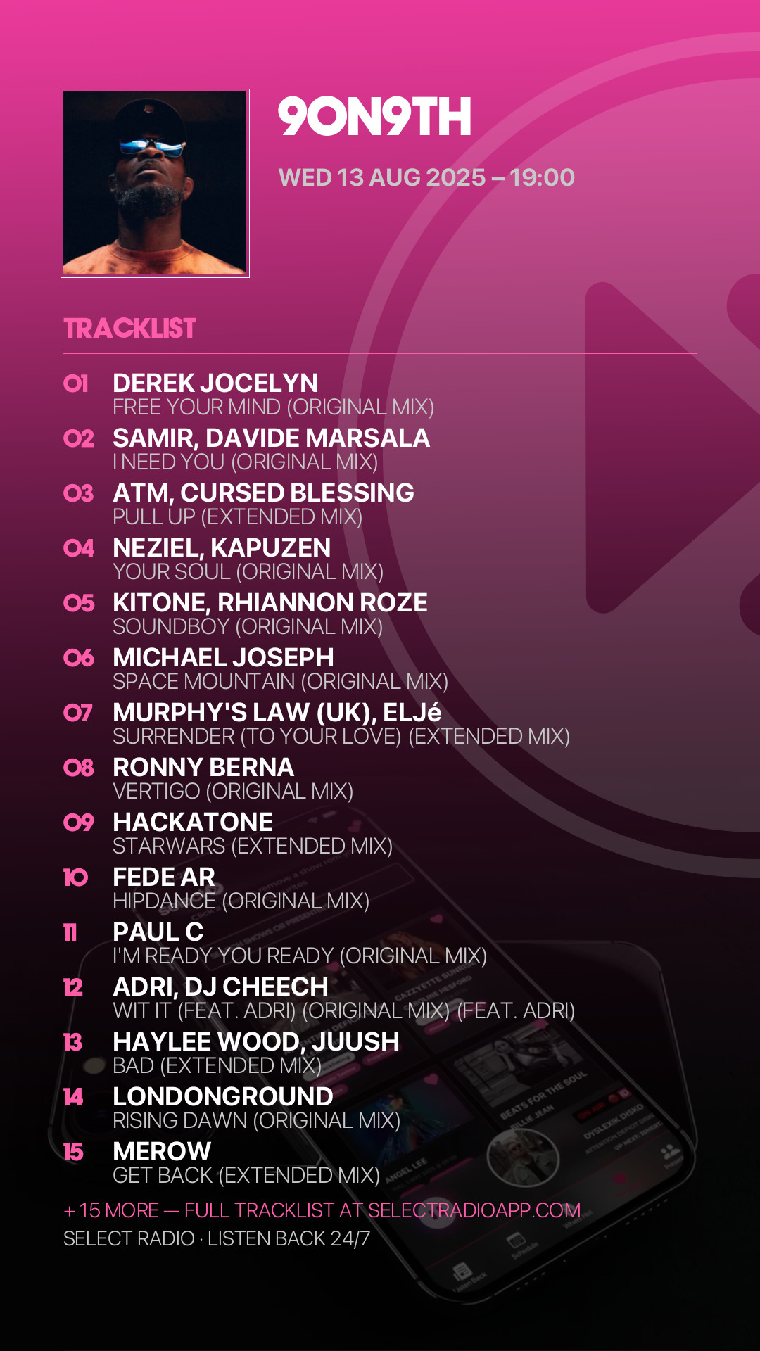 Tracklist Story Preview