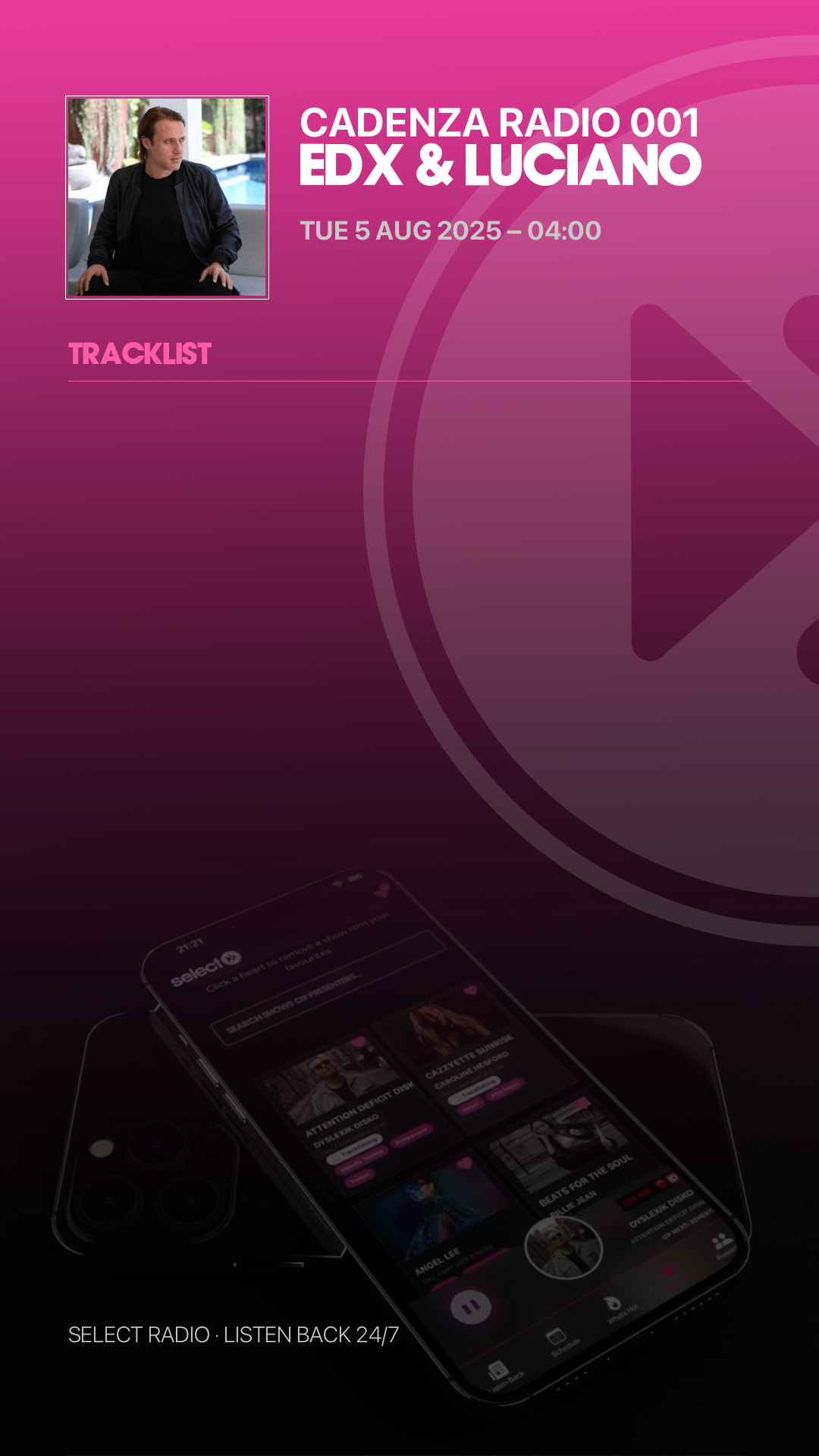 Tracklist Story Preview