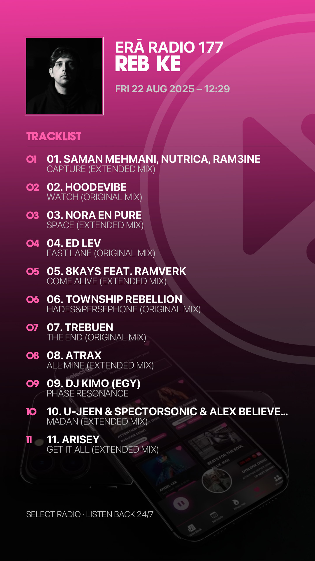 Tracklist Story Preview