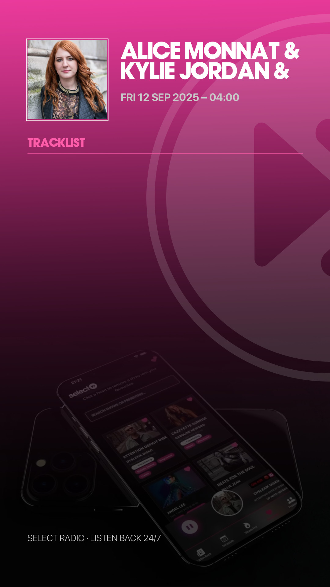 Tracklist Story Preview