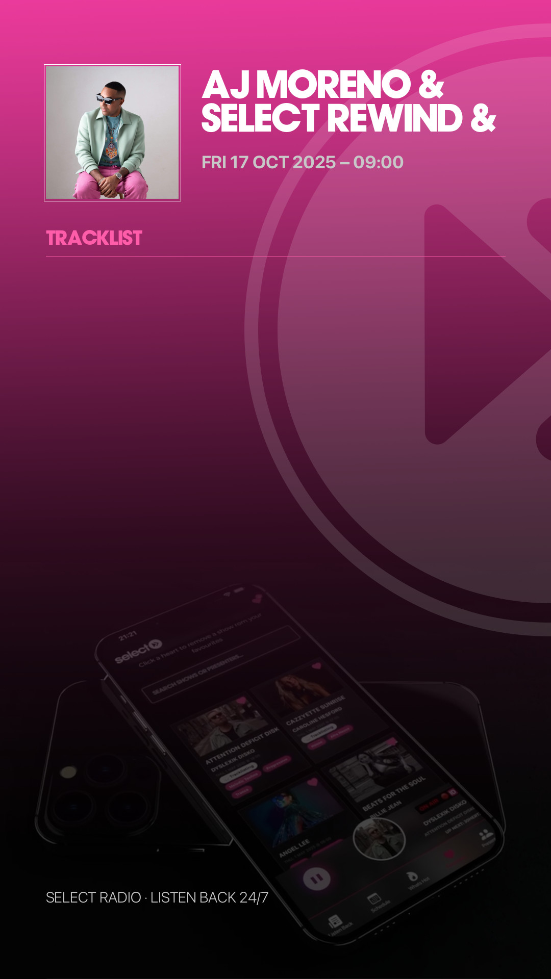 Tracklist Story Preview